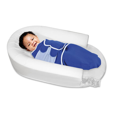 Baby swaddled sleeping faniks baby sleeper