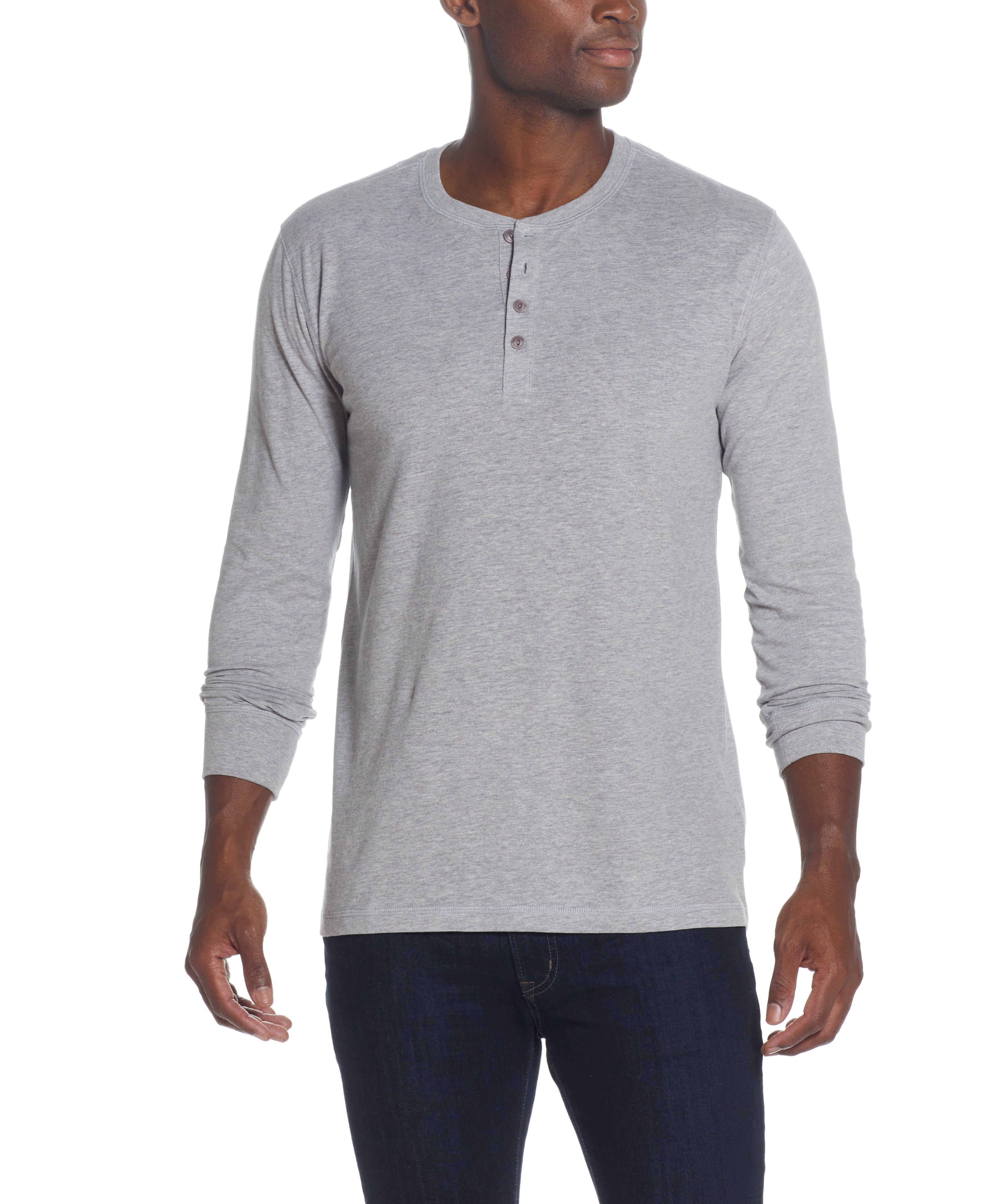 LONG SLEEVE HENLEY IN ADRIATIC – Weatherproof® Vintage