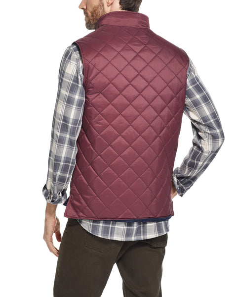 6(ROKU)＞DIAMOND MOTIF CUT PILE VEST/ベスト-