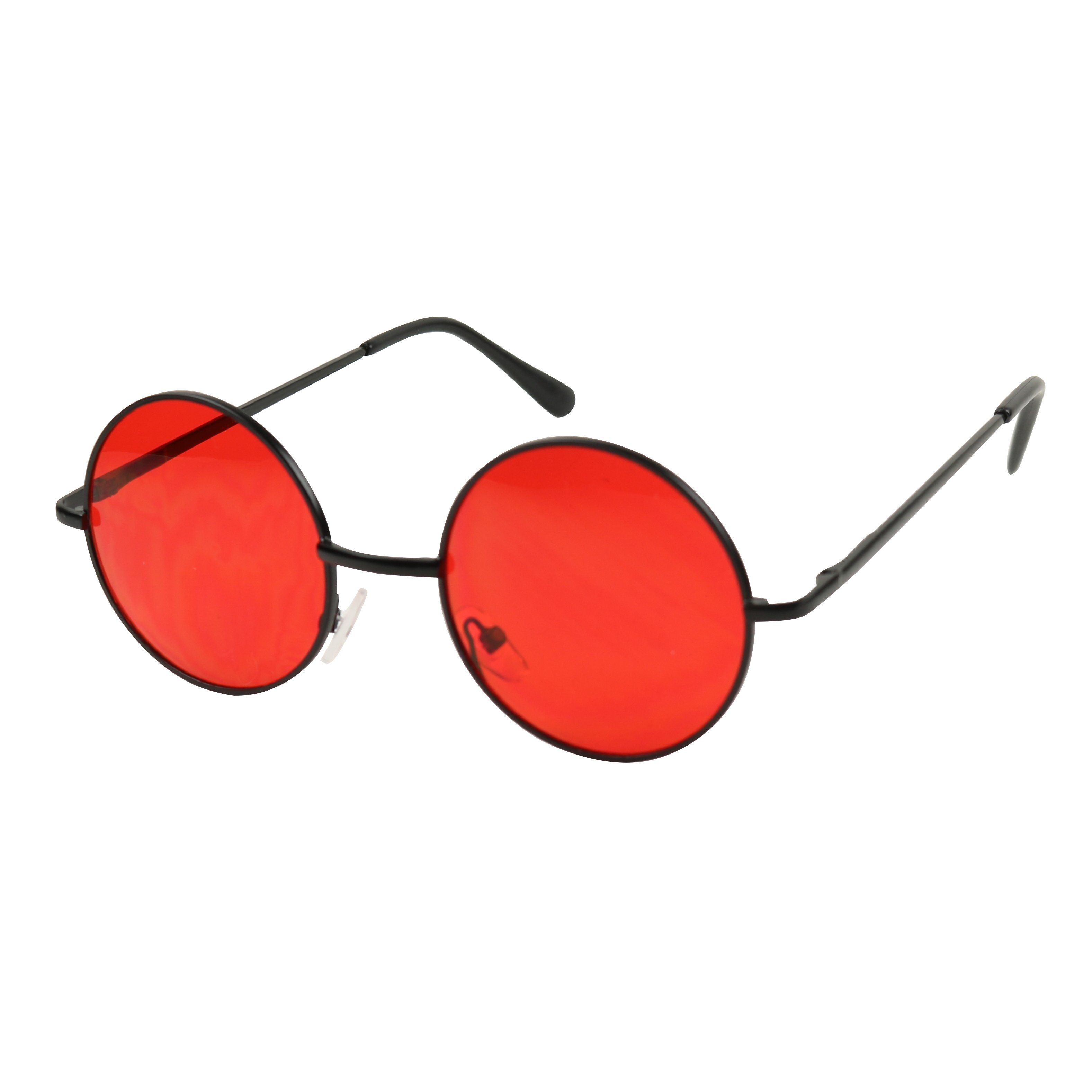 red lens glasses