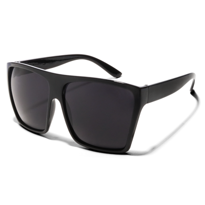 JERI Super Dark Lens Square Sunglasses, ShadyVEU