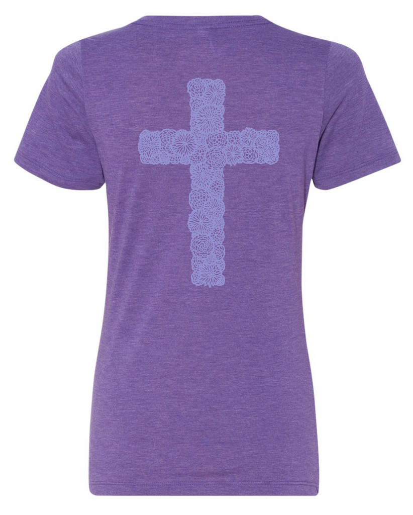 Lutheran Girl Ladies V-Neck T-Shirt (Multiple Colors) – OldLutheran
