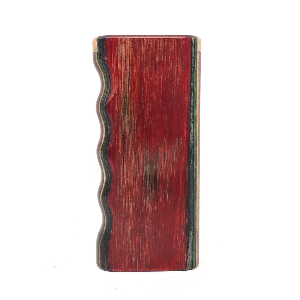 Premium Grip Multicolor Diamond Wood Slide Lock Top Dugout 