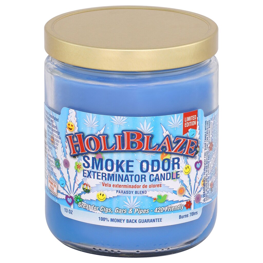 Smoke Odor Exterminator Candle 13oz Jar Holiblaze UNS Wholesale