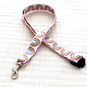 Rainbow Breakaway Lanyard - The Copper Petal