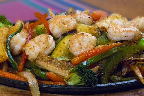 Boston Bueno Spice Blend Shrimp Fajita