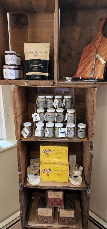 Boston Spice blends at the Old North Churches two Gift Shops