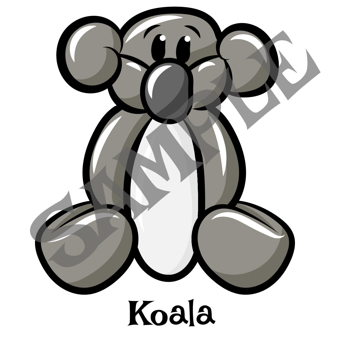 koala balloon animal twister sister studios twister sister balloon animal clothing and accessories