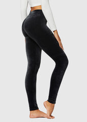 Elsa High Waisted Fleece Lined Leggings - Winter Warm Leggings - Conceited  Co.