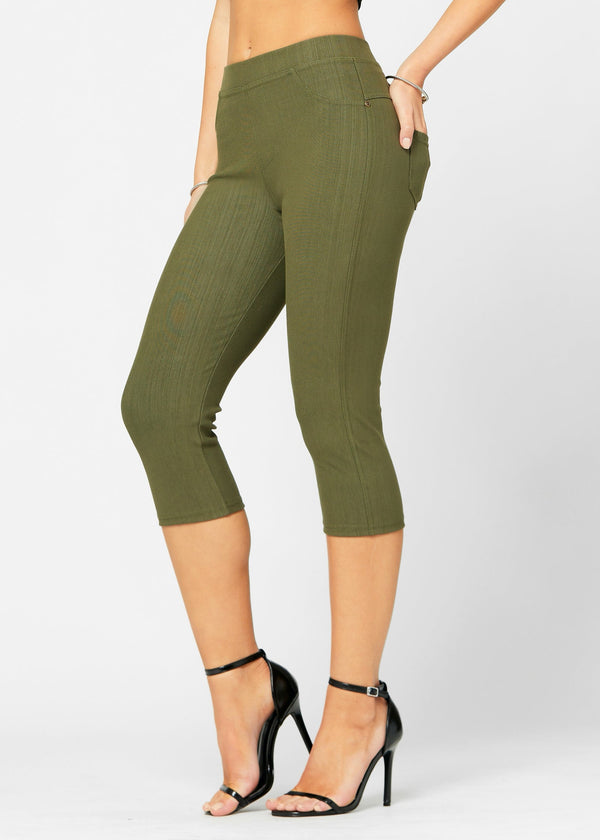 Ivy Ultra Soft High Rise Capri Leggings - Conceited Co.