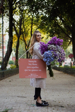 Siempre hay flores para aquellos que las quieran ver