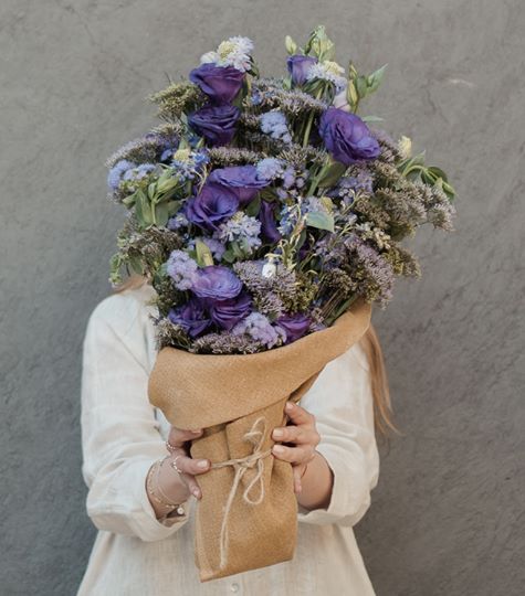 Ramo de flores Violeta | Artistería