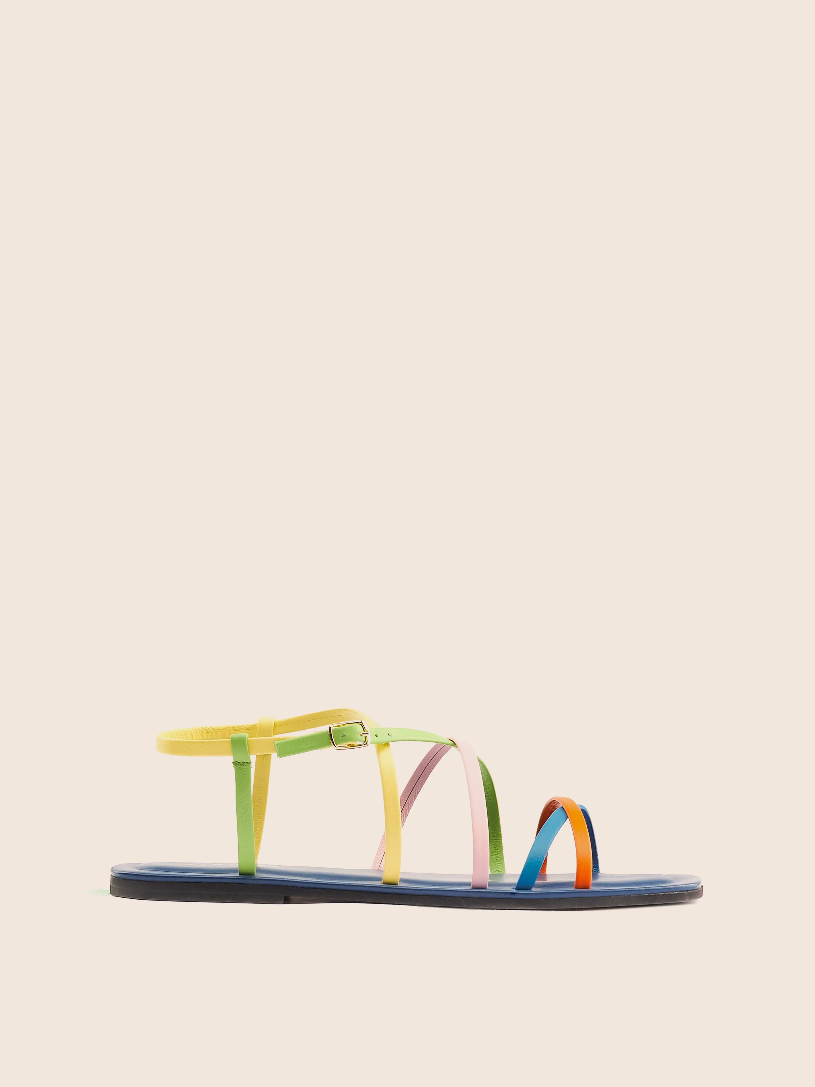 Rainbow Sandals - Single Layer Premier Leather with Arch Support and a 1/2