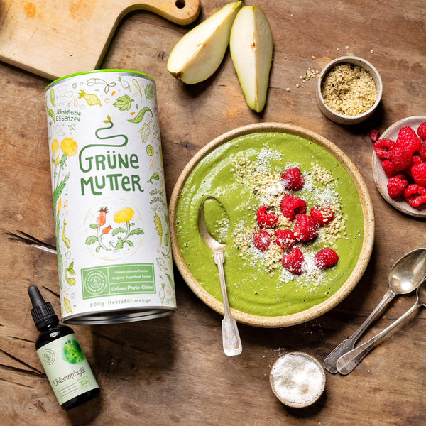 Nährstoffreiche Green Smoothie Bowl