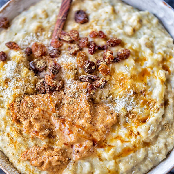 Frühstück: Porridge mit Morning Fuel und Chia