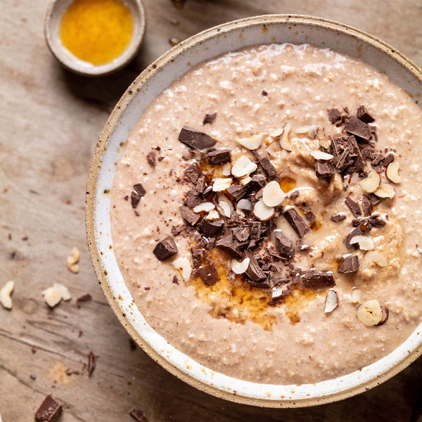 Das perfekte Frühstück: Keksteig-Protein-Porridge