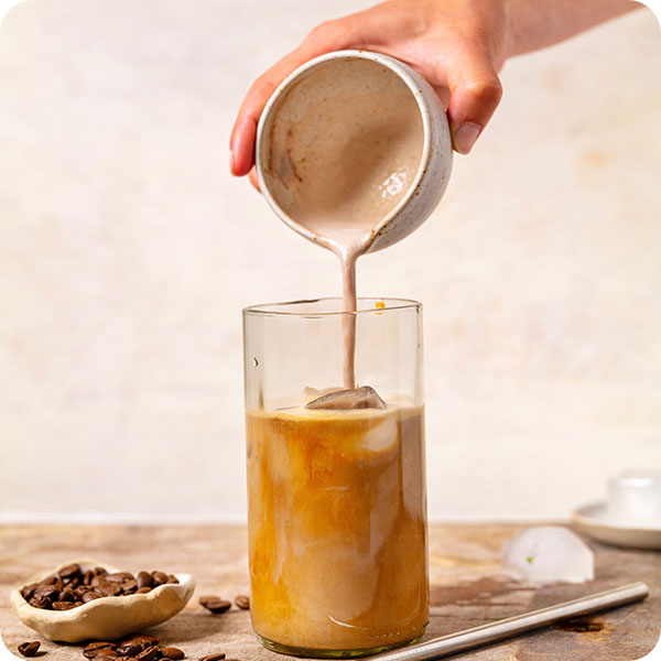 Protein Kaffee Rezept für den Sommer: Protein Chocolate Ice Coffee