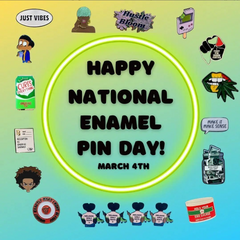 national enamel pin day