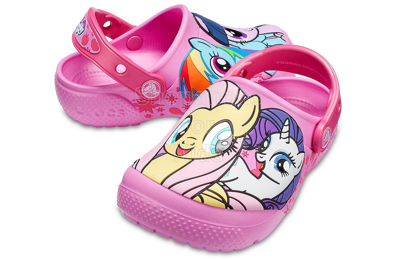 crocs with characters