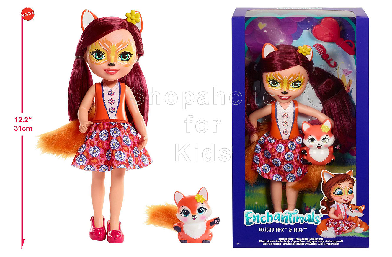 enchantimals felicity fox doll