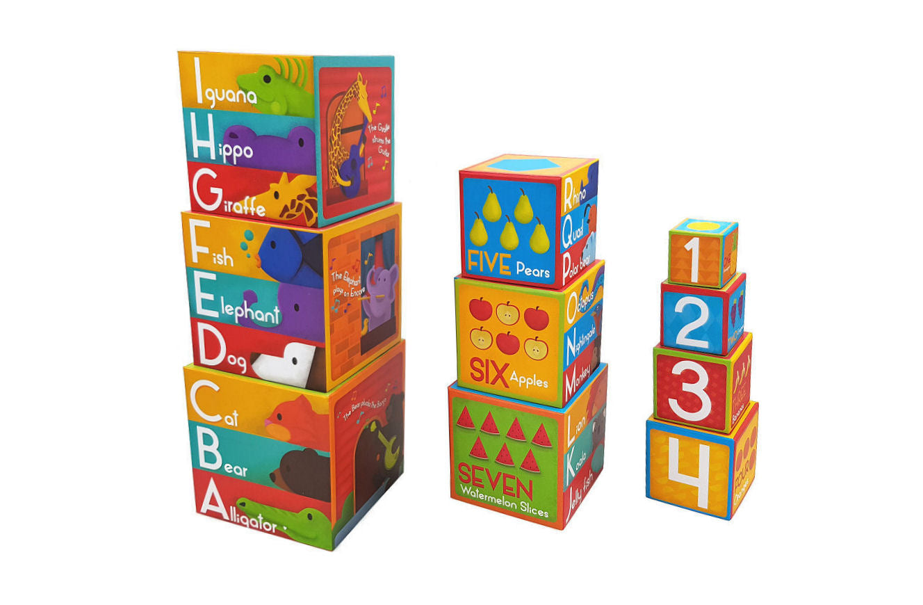 alphabet nesting and stacking blocks