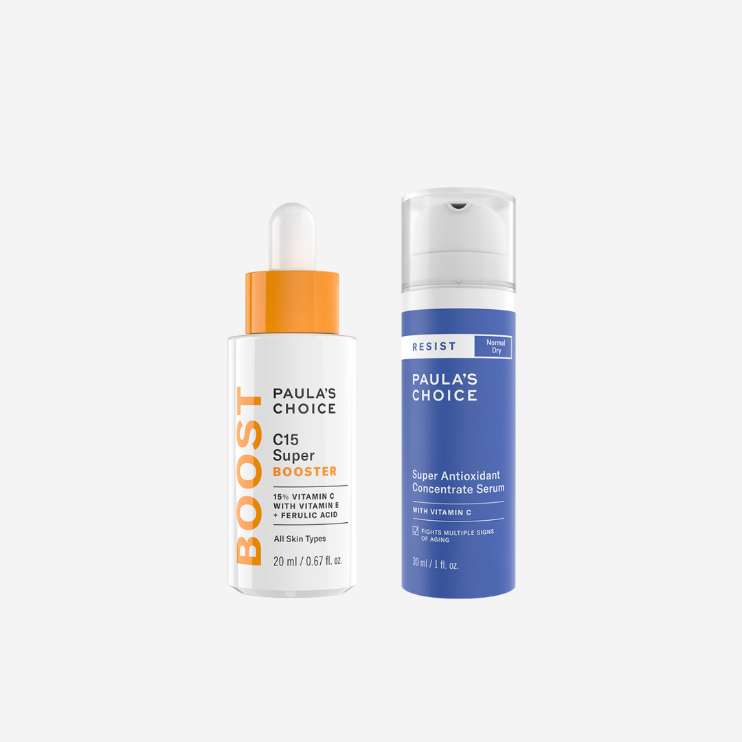 Power Couple: C15 Super Booster & Resist Super Antioxidant Serum - Paulas Choice Singapore product image