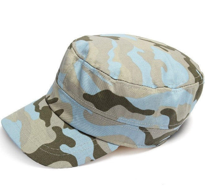 Cadet Hat Flat Bill Sun Cap