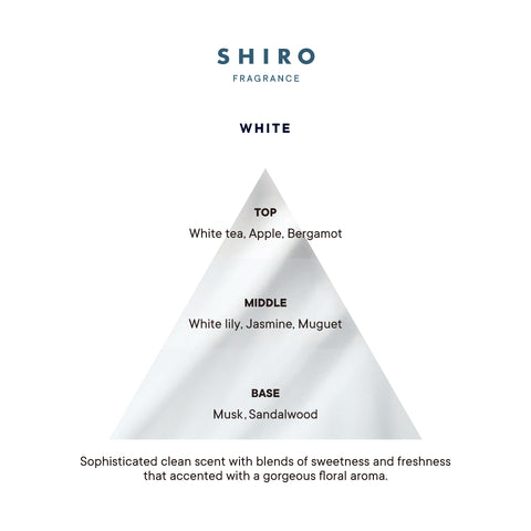 White Fragrance Pyramid