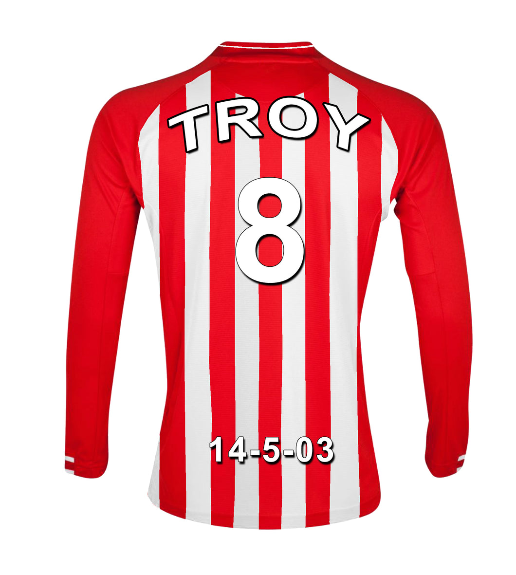 personalised football jersey