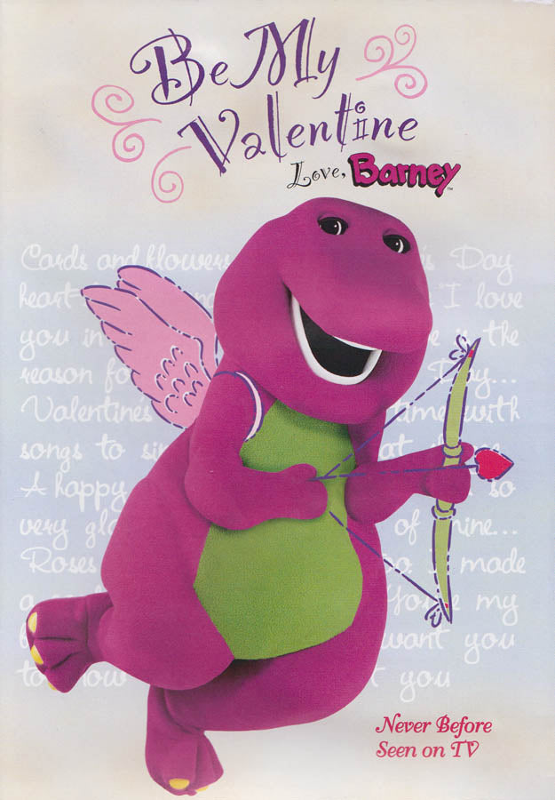 Barney Be My Valentine Love Barney On Dvd Movie