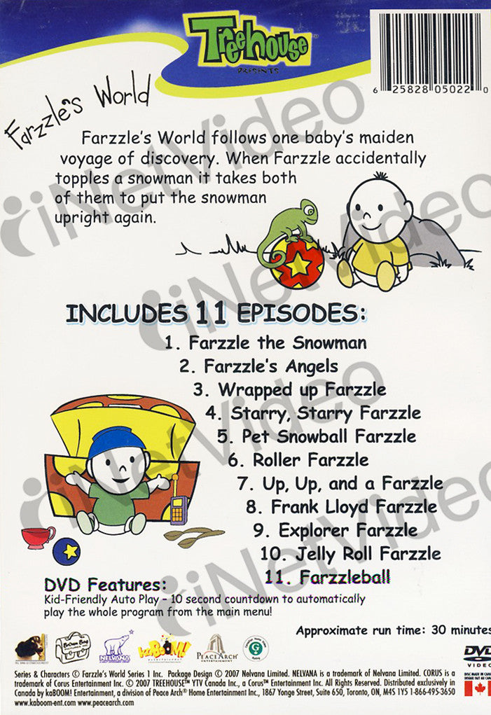 Farzzle's World - Farzzle the Snowman on DVD Movie