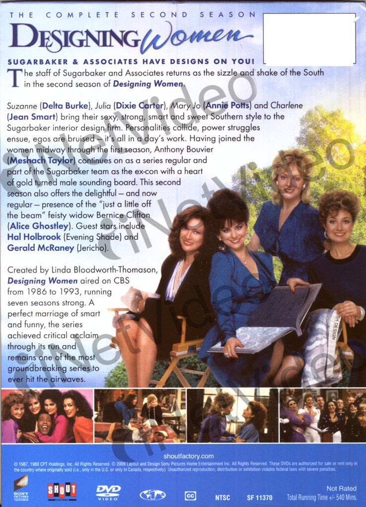 Designing Women - The Complete Second Season (2) (Boxset) on DVD Movie