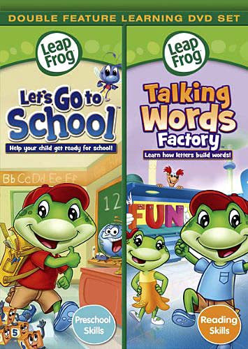 Leap Frog - Let's Go to School / Talking Words Factory on DVD Movie