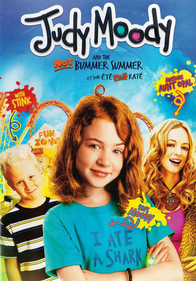 Judy Moody And The Not So Bummer Summer Bilingual On Dvd Movie 3893