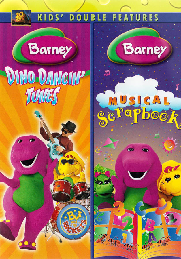 Barney (Dino DancinTunes / Musical Scrapbook) (Double Feature) on DVD Movie