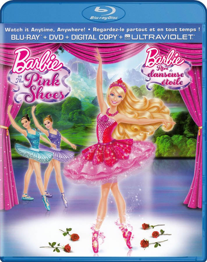 Barbie in the Pink Shoes (Bluray + DVD + Digital Copy + UltraViolet