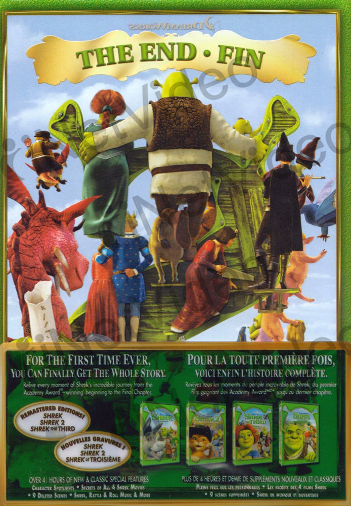 Shrek Whole Story Dvd Collection Youtube - vrogue.co