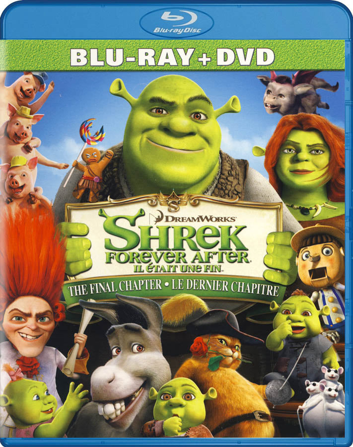 Shrek - Forever After: The Final Chapter (Blu-ray + DVD) (Blu-ray ...