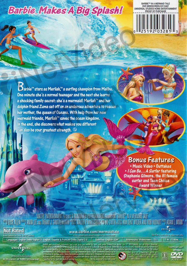 barbie in a mermaid tale dolphin