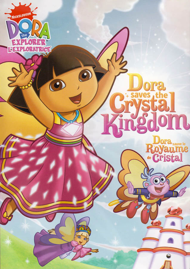 Dora The Explorer - Dora Saves The Crystal Kingdom (Bilingual) on DVD Movie