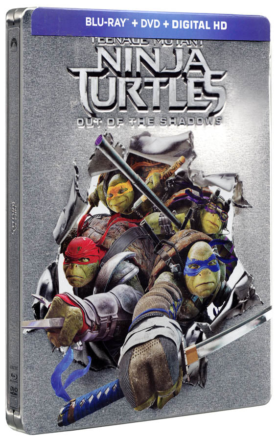 Teenage Mutant Ninja Turtles Out Of The Shadows Steelbookblu Ray Dvd Digital Hd Blu 9140