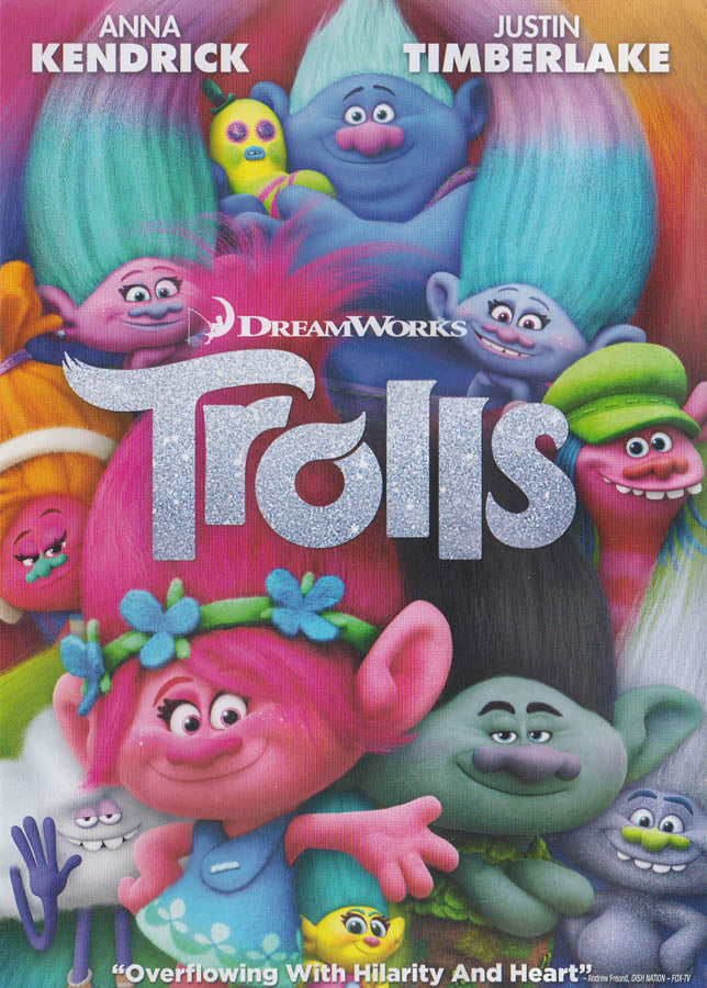 Trolls on DVD Movie