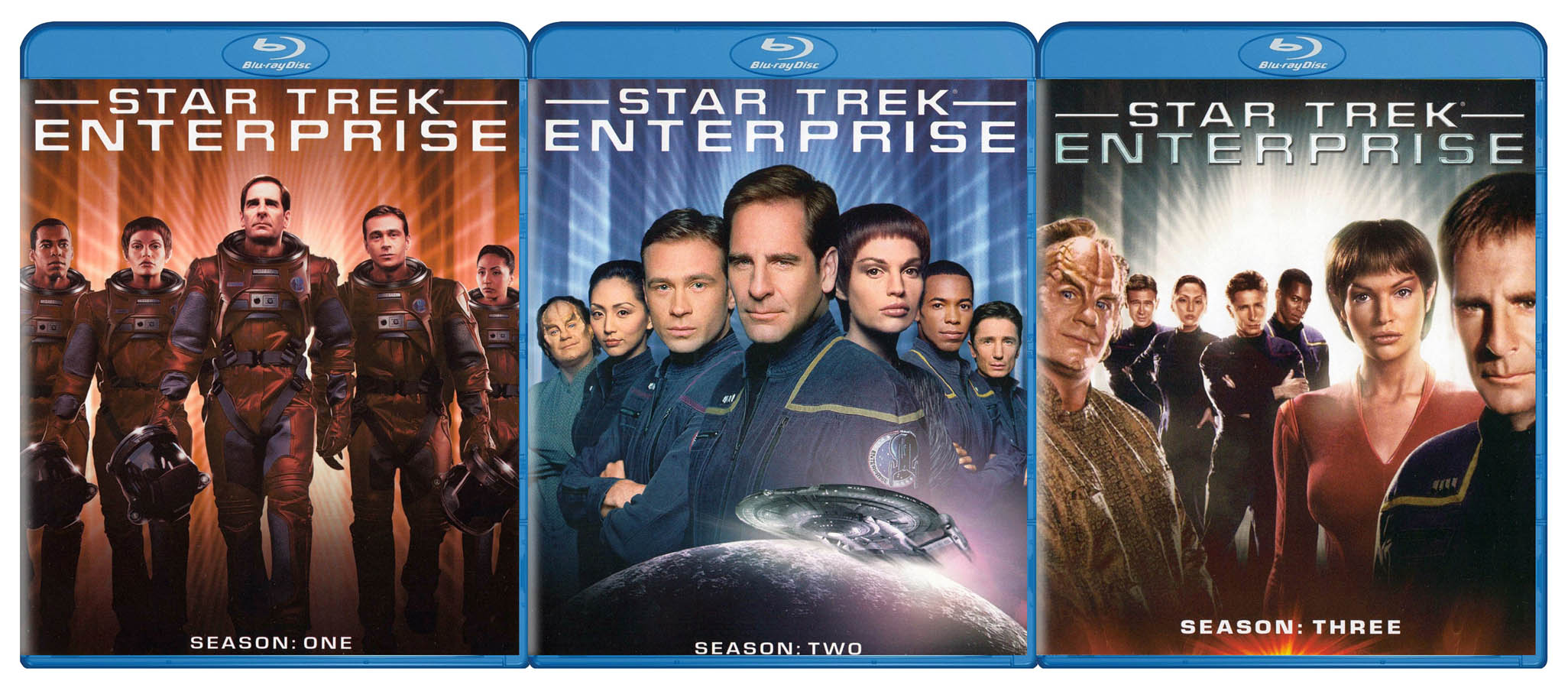 Star Trek - Enterprise (Season 1-3) (Blu-ray) (Boxset) on BLU-RAY Movie