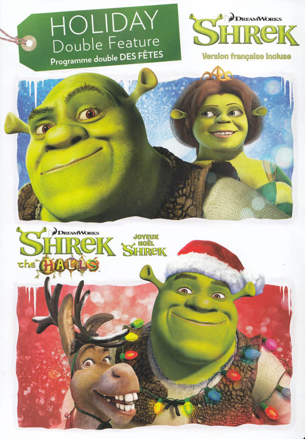 Shrek / Shrek the Halls (Holiday Double Feature) (Bilingual) on DVD Movie