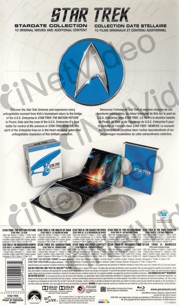 star trek stardate collection blu ray