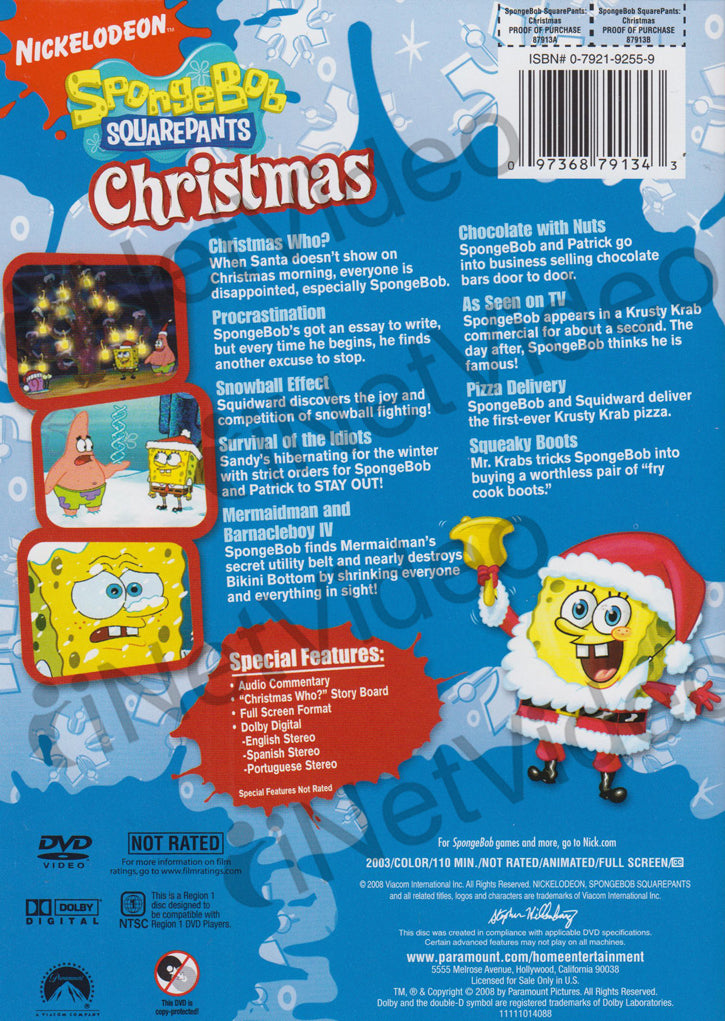 Spongebob Movie Dvd Cover