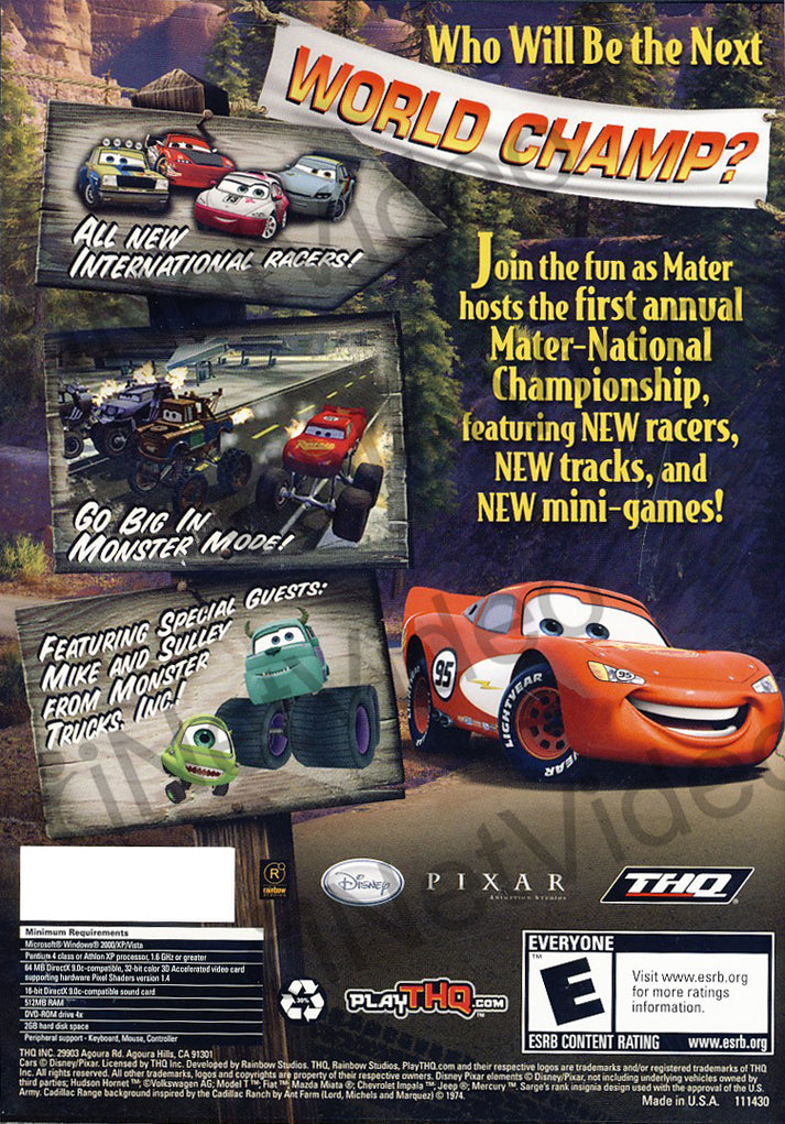 Cars 3: The Video Game: PC Edition | Cars: Mater-National ...