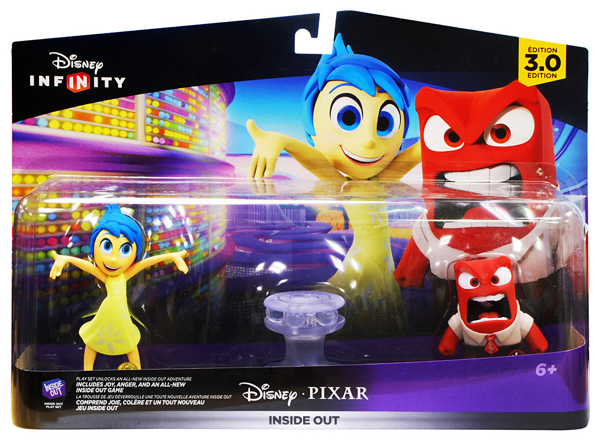 Disney Infinity 3 0 Disney Pixar Inside Out Joy Anger Toy Toys On Toys Game