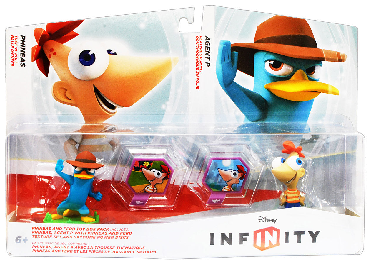 Disney Infinity Phineas And Ferb Toy Box Pack Toy Toys On Toys Game 3821