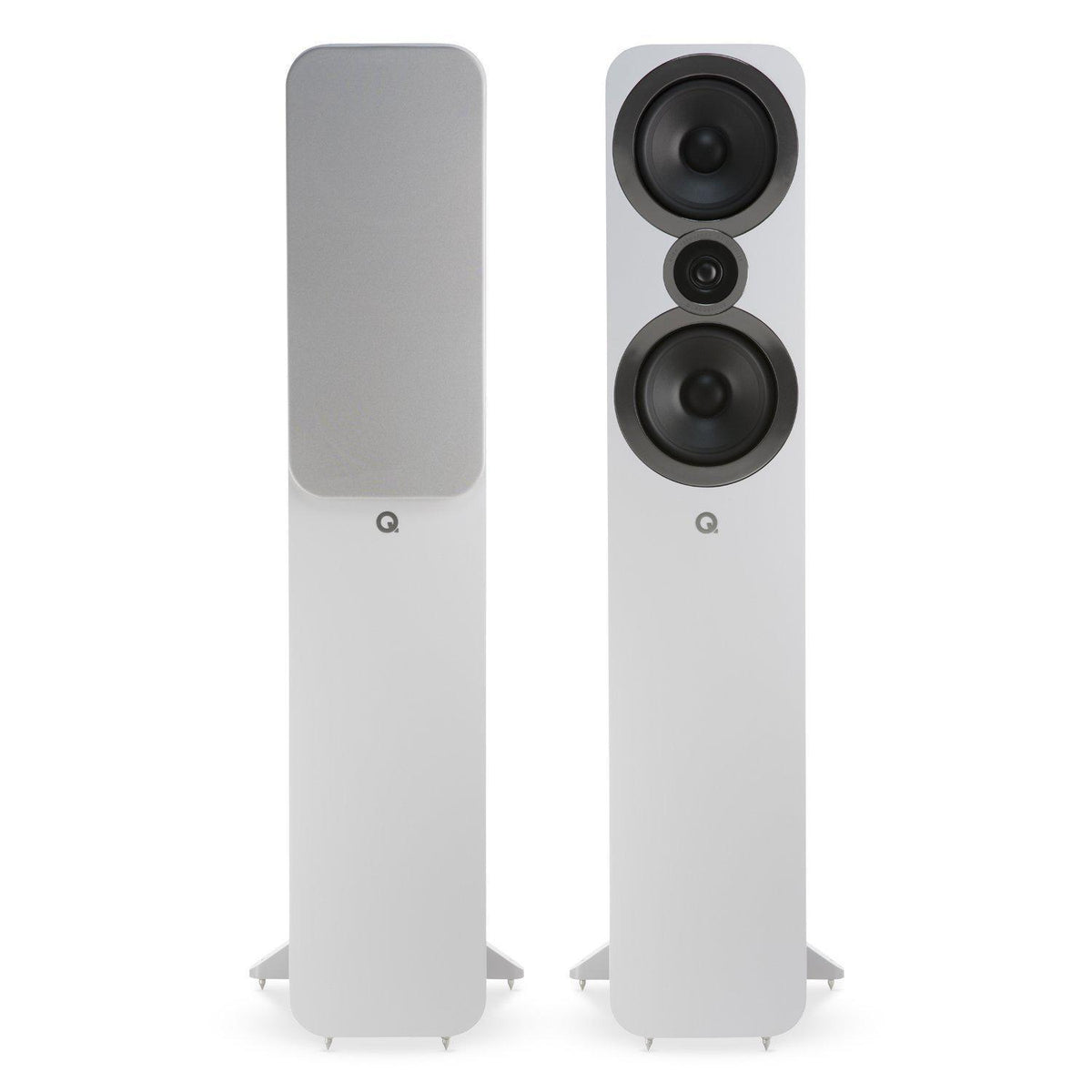 Q Acoustics 3050i Floorstanding Speaker Pair White Northxsouth